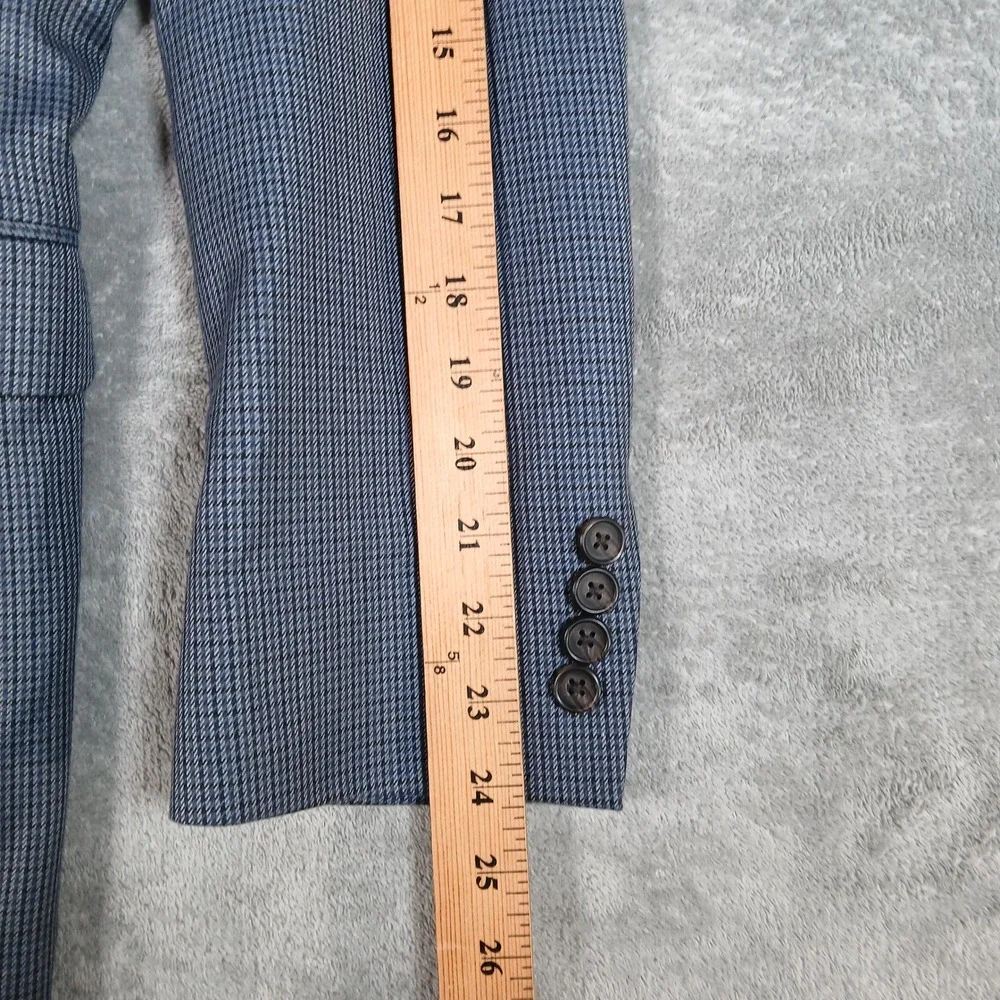 Lauren Ralph Lauren Blazer Mens 40R Blue Check Sport Coat Formal